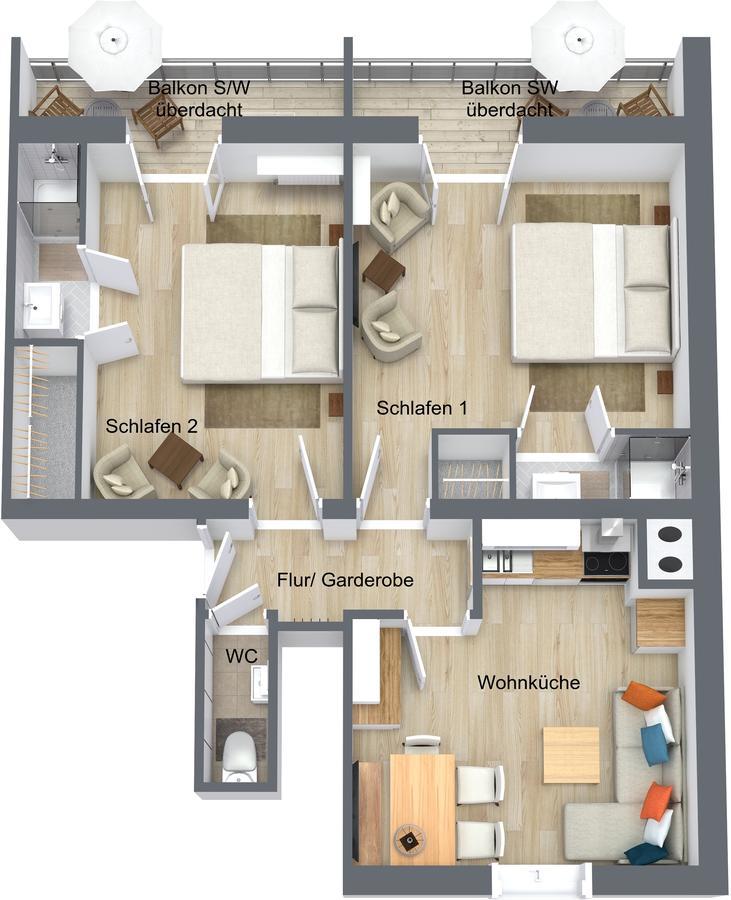 Casa Shania Unterwössen Exteriér fotografie